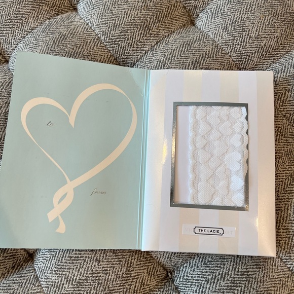 New in Bag Victoria's Secret I Do Bridal White Thong One Size - Picture 8 of 8